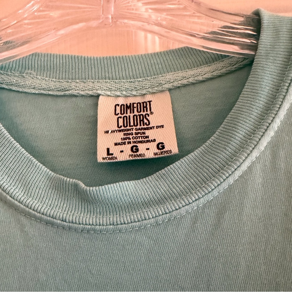 Foolery Co Taylor Swift Marvelous Time Cabana Crop Top
Chalky Mint (L) - Picture 3 of 4